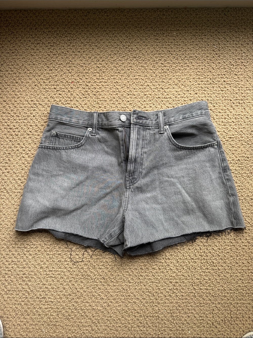 Uniqlo Gray Denim Women’s Shorts